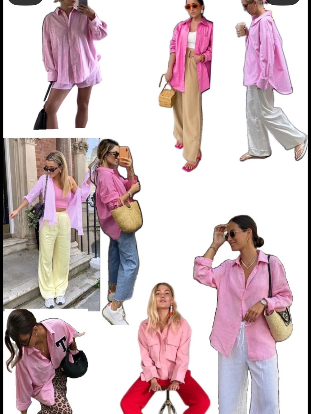 Light pink oversized button down - Picture 5 of 5